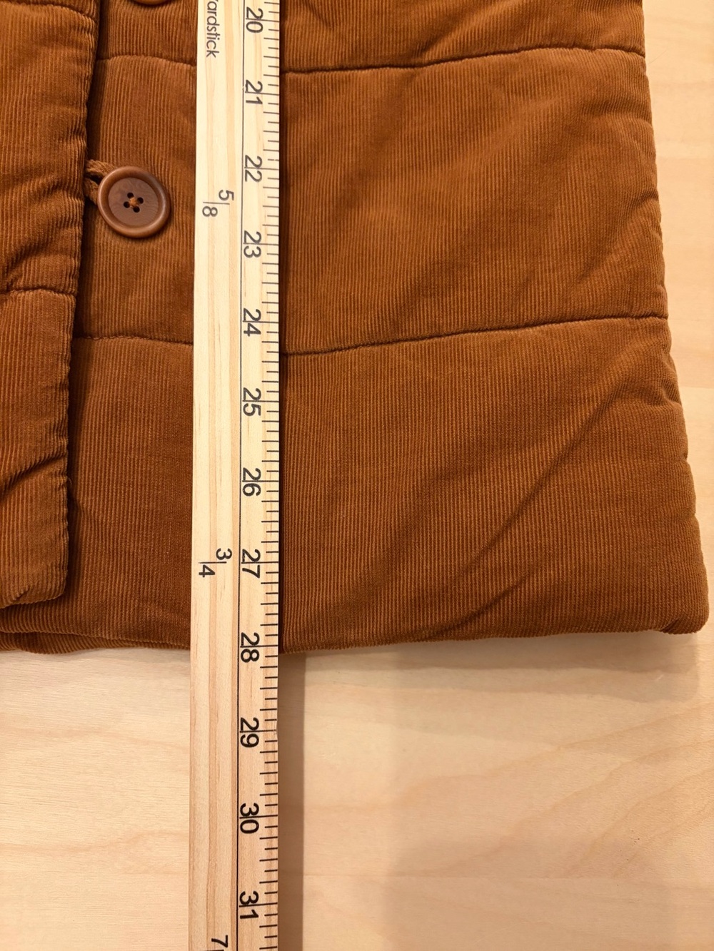 Madewell Chestnut Corduroy Puffer Jacket - Picture 6 of 6